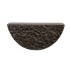 3'' "Zoheleth" Black Cast brass Half Moon Cabinet and Drawer Pull